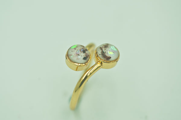 LYSANDRA - DOUBLE CIRCLE RING