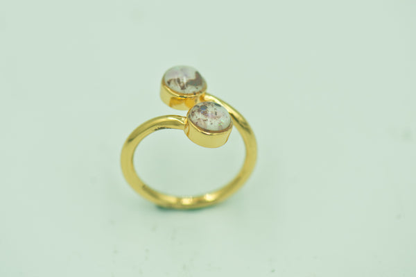 LYSANDRA - DOUBLE CIRCLE RING