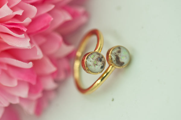 LYSANDRA - DOUBLE CIRCLE RING