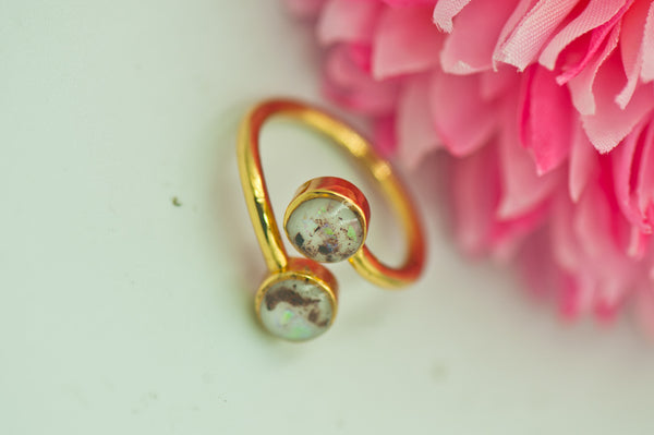 LYSANDRA - DOUBLE CIRCLE RING