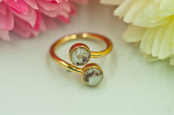 LYSANDRA - DOUBLE CIRCLE RING