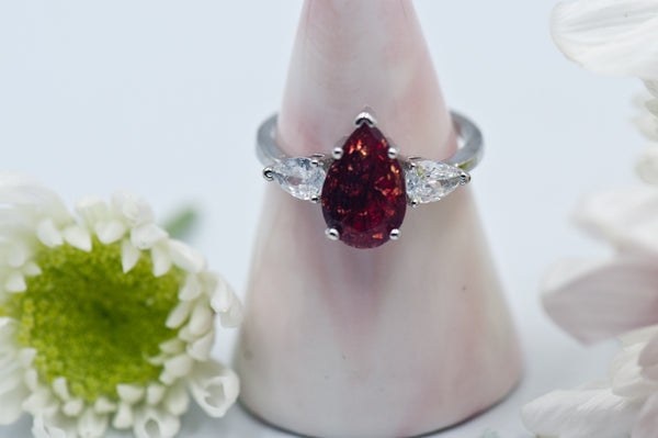 MILANAH - TEAR DROP RING