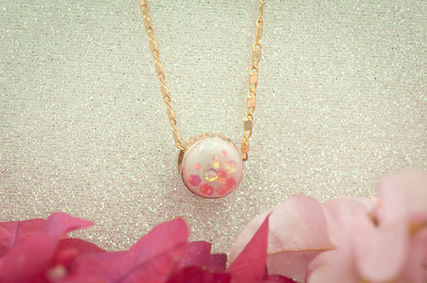 ODILIA - OVAL DOUBLE SIDED CHARM BEAD