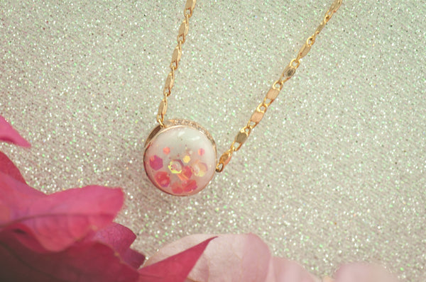 ODILIA - OVAL DOUBLE SIDED CHARM BEAD