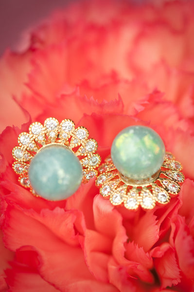 PAULINA - CORONATION PEARL EARRING