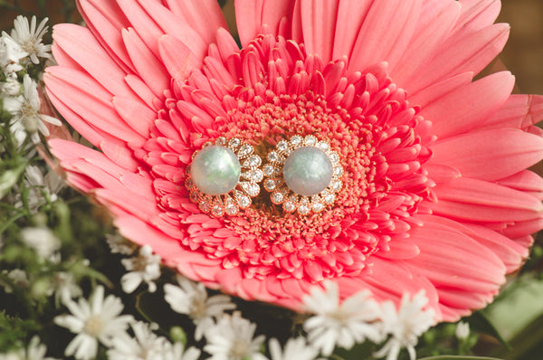 PAULINA - CORONATION PEARL EARRING