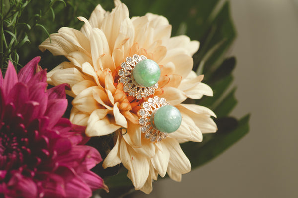 PAULINA - CORONATION PEARL EARRING