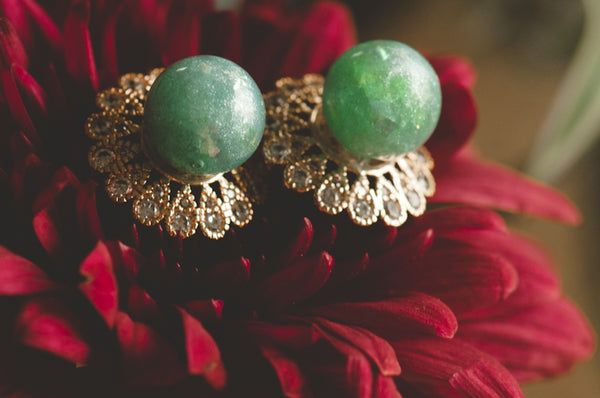 PAULINA - CORONATION PEARL EARRING