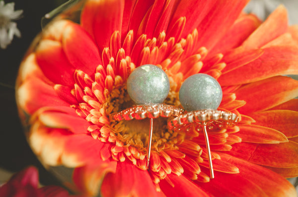 PAULINA - CORONATION PEARL EARRING