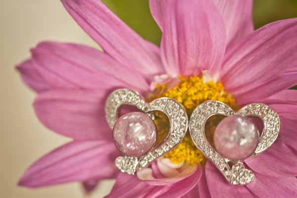 SALUD - HEART PEARL EARRINGS