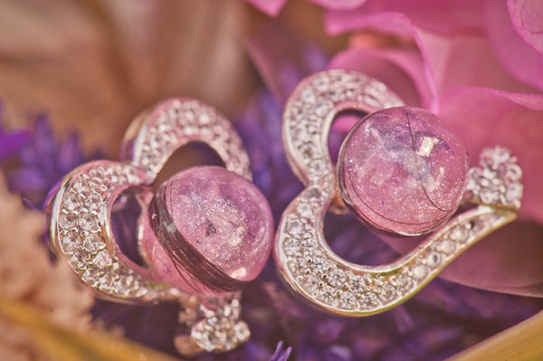 SALUD - HEART PEARL EARRINGS