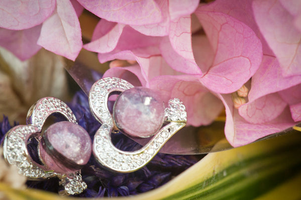 SALUD - HEART PEARL EARRINGS