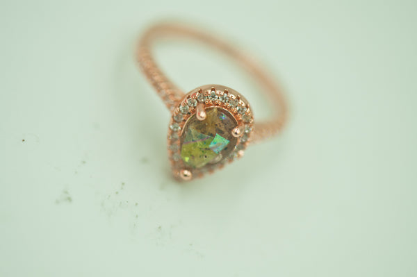 SOLEIL - TEAR DROP RING