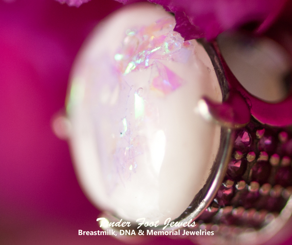 ODILIA - OVAL DOUBLE SIDED CHARM BEAD