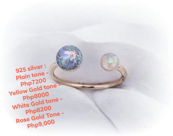 SUMMER AVILA - DOUBLE PEARL RING