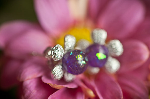 ACELIN- FLOWER PEARL EARRINGS