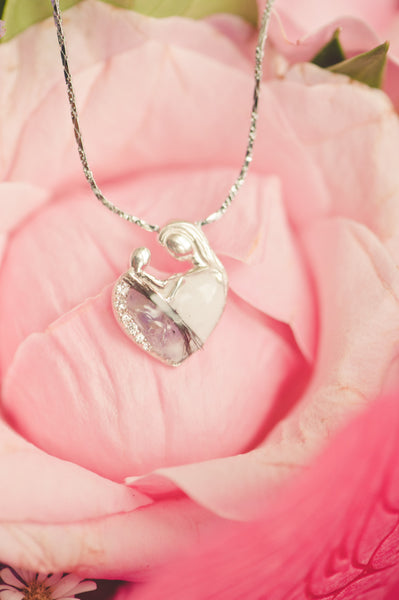 ADRIANNA - MOM AND CHILD PENDANT