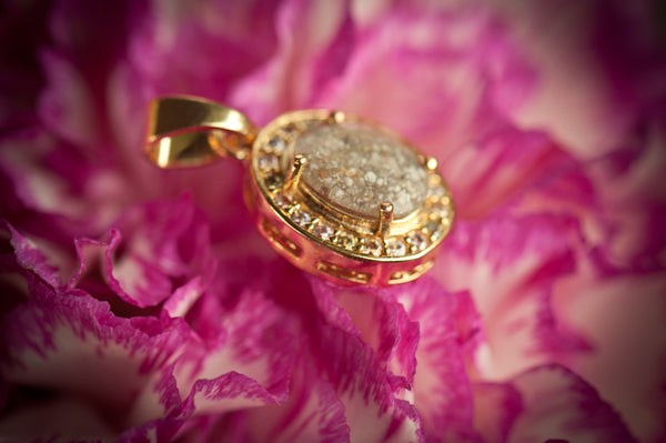 Alena - Oval Princess Cut Pendant