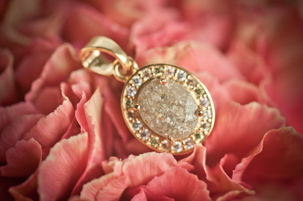 Alena - Oval Princess Cut Pendant