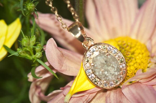 Alena - Oval Princess Cut Pendant