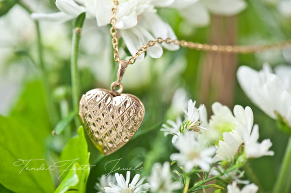 AMY HEART LOCKET