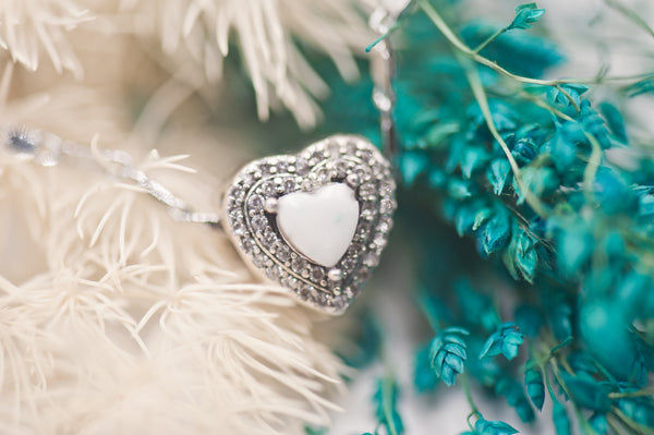 BETHANY - DOUBLE SIDED HEART CHARM