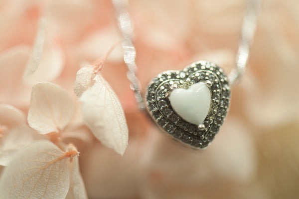 BETHANY - DOUBLE SIDED HEART CHARM