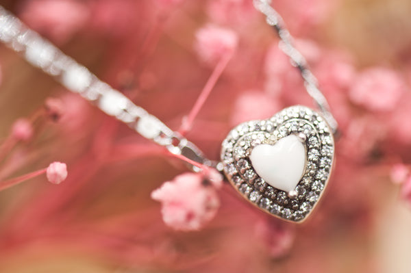 BETHANY - DOUBLE SIDED HEART CHARM
