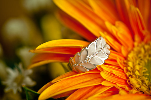 BRIDGET - LEAF RING