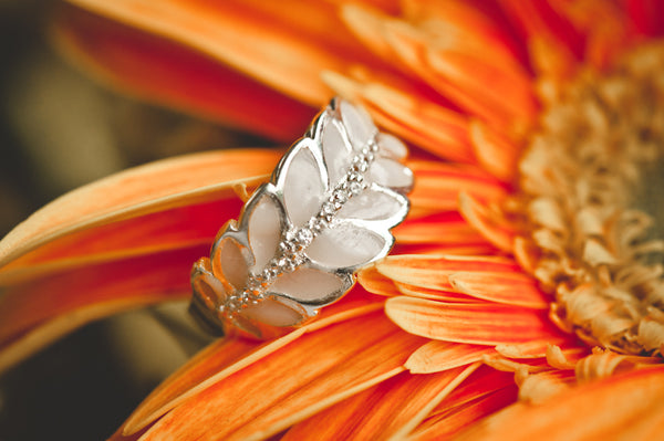 BRIDGET - LEAF RING