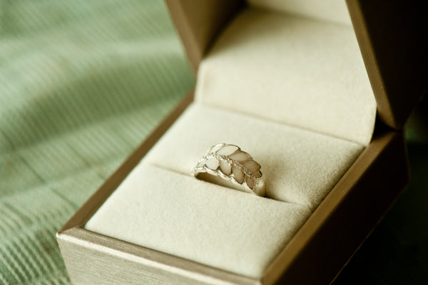 BRIDGET - LEAF RING
