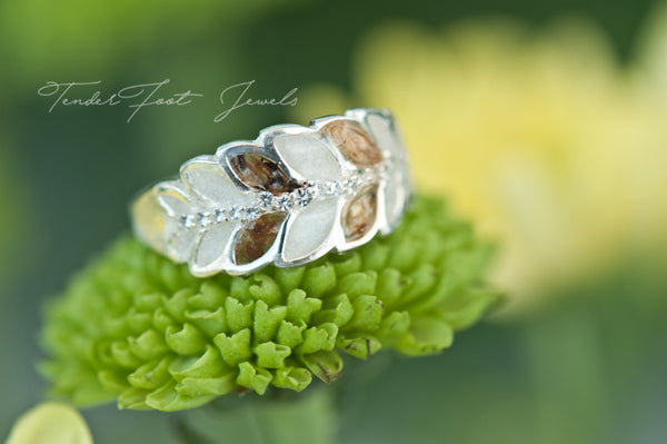 BRIDGET - LEAF RING