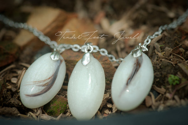 CARENZA - SIMPLE OVAL PENDANT