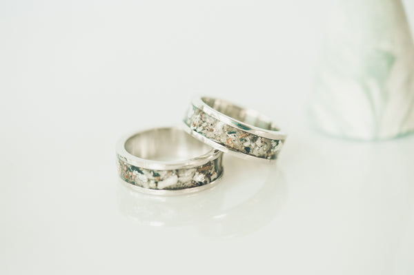 CHRISTOPHER AND CASSEY- COUPLE CHANNEL RING