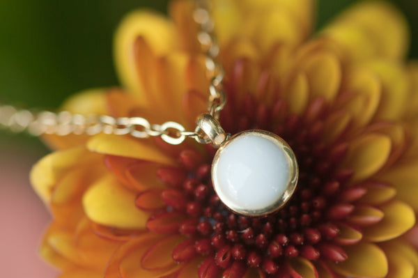 DARLENA - MILK DROP PENDANT