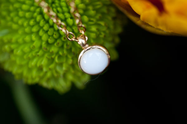 DARLENA - MILK DROP PENDANT