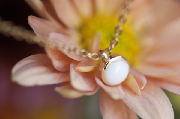 DARLENA - MILK DROP PENDANT