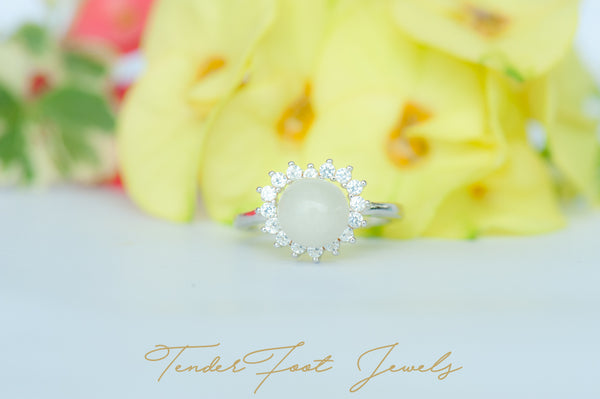 DIVINE - HEART CORONATION PEARL RING