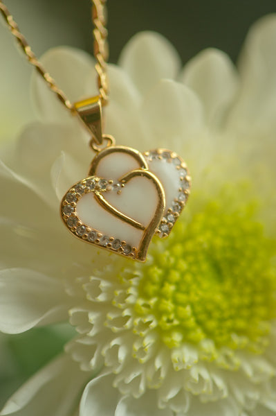 DOROTHEA - DOUBLE HEARTS PENDANT