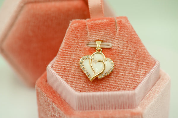 DOROTHEA - DOUBLE HEARTS PENDANT