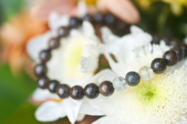 GILBERT - GOLDEN OBSIDIAN BRACELET