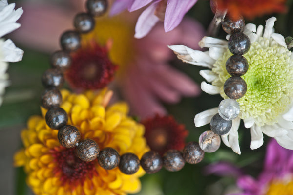 GILBERT - GOLDEN OBSIDIAN BRACELET