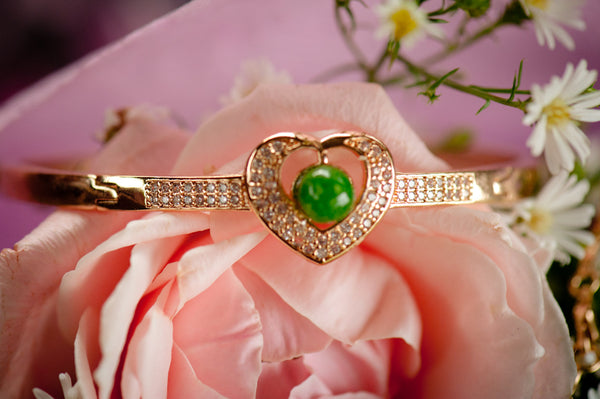 HAO - PEARL HEART BANGLE