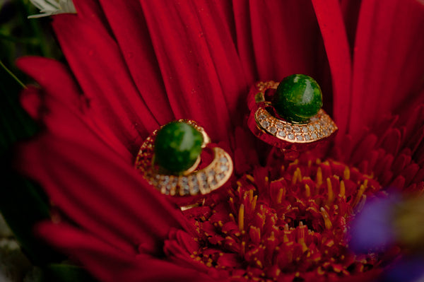 HAO - PEARL HEART EARRINGS