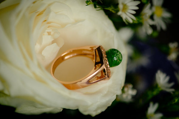 HAO - PEARL HEART RING