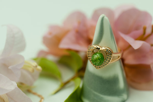 HAO - PEARL HEART RING