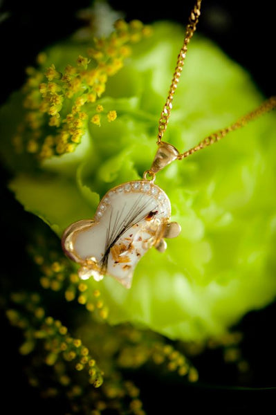 HEART - FLOWER PENDANT