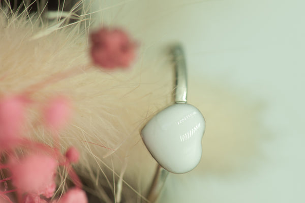 HEATHER - DAINTY HEART RING