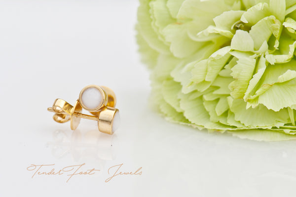 IMELDA AND LILY - MOTHER AND CHILD STUD EARRING