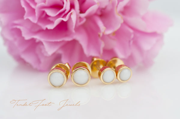 IMELDA AND LILY - MOTHER AND CHILD STUD EARRING